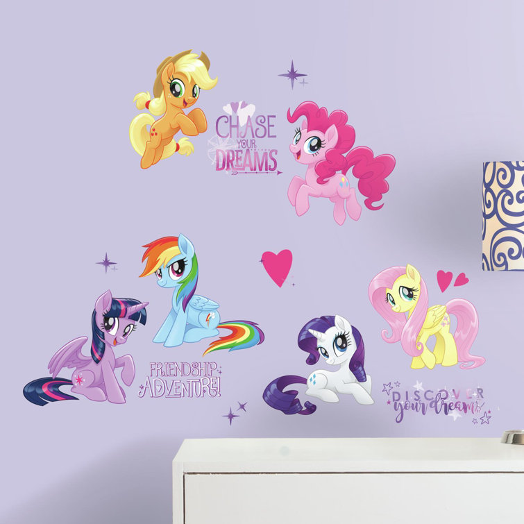 Room Mates My Little Pony The Movie Peel and Stick Wall Decals